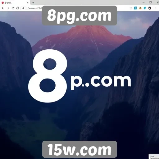 Navegação e usabilidade do site 8pg.com