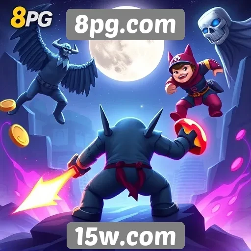 Jogos populares disponíveis no 8pg.com